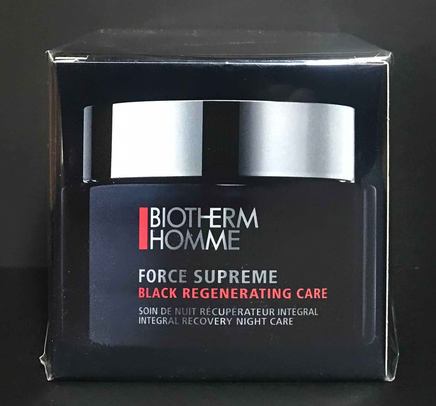 Force Supreme Black Regenerating Care Von Biotherm Homme 75ml King Jah Shop